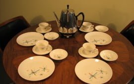50's-60's plate set 16 pc (2)